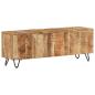Preview: TV-Schrank 110x30x40 cm Massivholz Mango