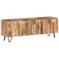 Preview: TV-Schrank 110x30x40 cm Massivholz Mango