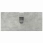 Preview: Badezimmermöbel Set mit Regal 5 pcs Betongrau 30 x 35 x 192 cm
