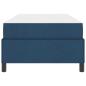 Preview: Boxspringbett Blau und Schwarz 90 x 190 cm