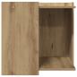 Preview: Katzenklo Artisan-Eiche 53x53x51 cm Holzwerkstoff