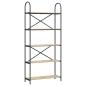Preview: ARDEBO.de - Regal Sonoma Eiche 80 x 30 x 183 cm Holzwerkstoff