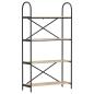 Preview: Regal Sonoma Eiche 80 x 30 x 146 cm Holzwerkstoff