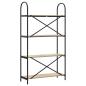 Preview: Regal Sonoma Eiche 80 x 30 x 146 cm Holzwerkstoff