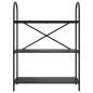 Preview: Bücherregal 3 Ebenen 80 x 30 x 109 cm Holzwerkstoff