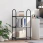 Preview: ARDEBO.de - Regal Grau Sonoma 60 x 30 x 109 cm Holzwerkstoff