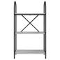 Preview: Regal Grau Sonoma 60 x 30 x 109 cm Holzwerkstoff