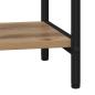 Preview: Regal Eiche handwerklich 60 x 30 x 109 cm Holzwerkstoff