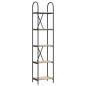 Preview: Regal Sonoma Eiche 40 x 30 x 183 cm Holzwerkstoff