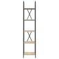 Preview: Regal Sonoma Eiche 40 x 30 x 183 cm Holzwerkstoff
