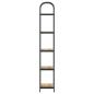 Preview: Regal Eiche handwerklich 40 x 30 x 183 cm Holzwerkstoff