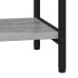 Preview: Regal Grau Sonoma 40 x 30 x 146 cm Holzwerkstoff