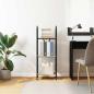 Preview: Regal Sonoma Eiche 40 x 30 x 109 cm Holzwerkstoff