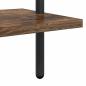 Preview: Regal Räuchereiche 60 x 24 x 168 cm Holzwerkstoff
