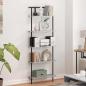 Preview: Regal Grau Sonoma 60 x 24 x 168 cm Holzwerkstoff