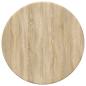 Preview: Tischplatte Sonoma Eiche 30 x 30 x 1,5 cm Holzwerkstoff