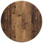 Preview: Tischplatte Altholz 30 x 30 x 1,5 cm Holzwerkstoff