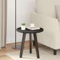 Preview: ARDEBO.de - Tischplatte Schwarz 40 x 40 x 1.5 cm Holzwerkstoff