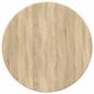 Preview: Tischplatte Sonoma Eiche 40 x 40 x 1.5 cm Holzwerkstoff