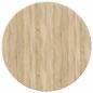 Preview: Tischplatte Sonoma Eiche 50 x 50 x 1.5 cm Holzwerkstoff