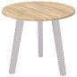 Preview: Tischplatte Sonoma Eiche 50 x 50 x 1.5 cm Holzwerkstoff