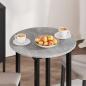 Preview: Tischplatte Betongrau 60 x 60 x 1.5 cm Holzwerkstoff
