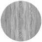 Preview: Tischplatte Grau Sonoma 60 x 60 x 1.5 cm Holzwerkstoff