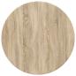 Preview: Tischplatte Sonoma Eiche 70 x 70 x 1.5 cm Holzwerkstoff
