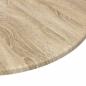 Preview: Tischplatte Sonoma Eiche 70 x 70 x 1.5 cm Holzwerkstoff