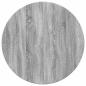 Preview: Tischplatte Grau Sonoma 70 x 70 x 1.5 cm Holzwerkstoff