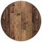 Preview: Tischplatte Altholz 70 x 70 x 1.5 cm Holzwerkstoff