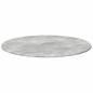 Preview: Tischplatte Betongrau 80 x 80 x 1.5 cm Holzwerkstoff
