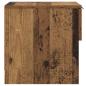 Preview: Bettschrank 2 pcs Altholz 40 x 39 x 40 cm Holzwerkstoff