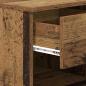 Preview: Bettschrank 2 pcs Altholz 40 x 39 x 40 cm Holzwerkstoff