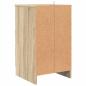 Preview: Nachttisch Sonoma Eiche 38 x 38 x 66 cm Holzwerkstoff