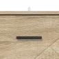 Preview: Nachttisch Sonoma Eiche 38 x 38 x 66 cm Holzwerkstoff