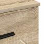 Preview: Nachttisch Sonoma Eiche 38 x 38 x 66 cm Holzwerkstoff