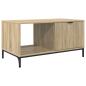 Preview: Couchtisch Sonoma Eiche 90 x 49 x 46 cm Holzwerkstoff