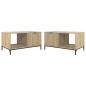 Preview: Couchtisch Sonoma Eiche 90 x 49 x 46 cm Holzwerkstoff