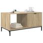Preview: Couchtisch Sonoma Eiche 90 x 49 x 46 cm Holzwerkstoff