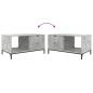 Preview: Couchtisch Betongrau 90 x 49 x 46 cm Holzwerkstoff