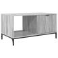 Preview: Couchtisch Grau Sonoma 90 x 49 x 46 cm Holzwerkstoff
