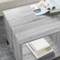 Preview: Couchtisch Grau Sonoma 90 x 49 x 46 cm Holzwerkstoff