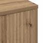 Preview: Couchtisch Eiche handwerklich 90 x 49 x 46 cm Holzwerkstoff