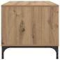 Preview: Couchtisch Eiche handwerklich 90 x 49 x 46 cm Holzwerkstoff