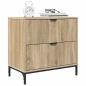 Preview: Nachttisch Sonoma Eiche 63,5 x 36 x 61 cm Holzwerkstoff