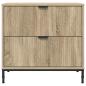 Preview: Nachttisch Sonoma Eiche 63,5 x 36 x 61 cm Holzwerkstoff