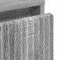 Preview: Nachttisch Grau Sonoma 63,5 x 36 x 61 cm Holzwerkstoff