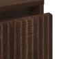 Preview: Nachttisch Braune Eiche 63,5 x 36 x 61 cm Holzwerkstoff