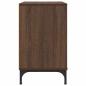 Preview: Nachttisch Braune Eiche 63,5 x 36 x 61 cm Holzwerkstoff